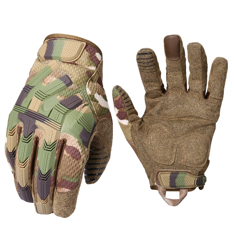 Army Military Work Gloves Tactical Glove Fingerless Combat Hunting Gloves  Hiking