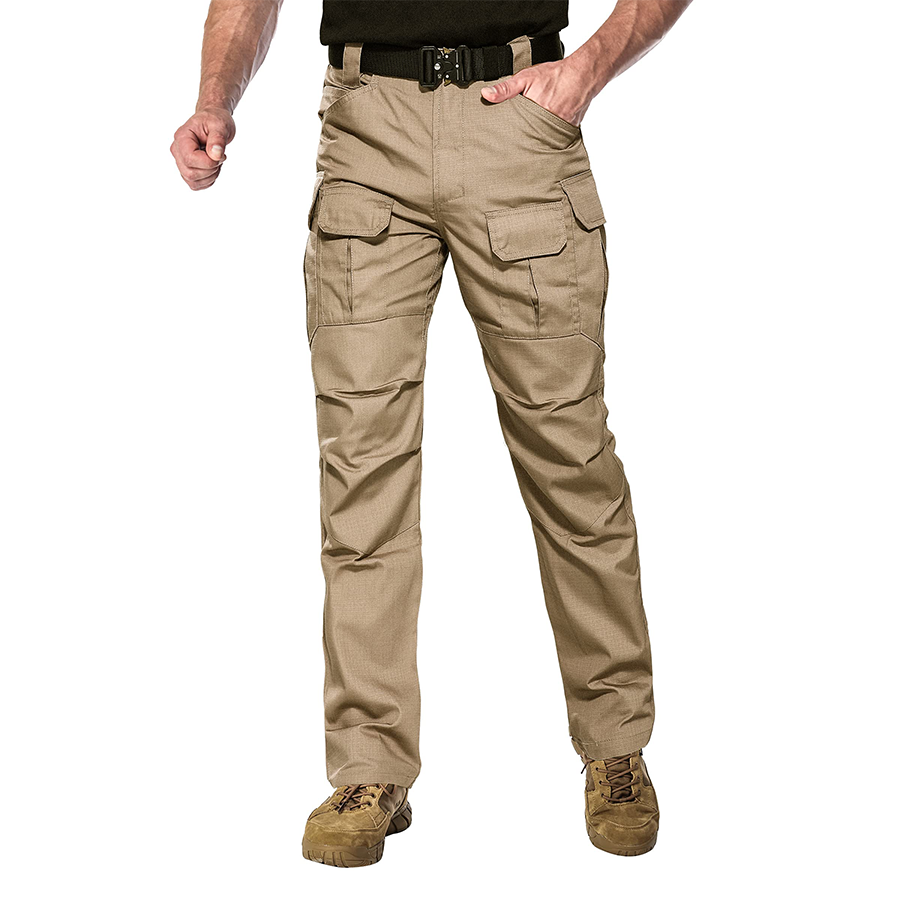 Men's Assault Tactical Pants Lightweight Cotton Outdoor Military