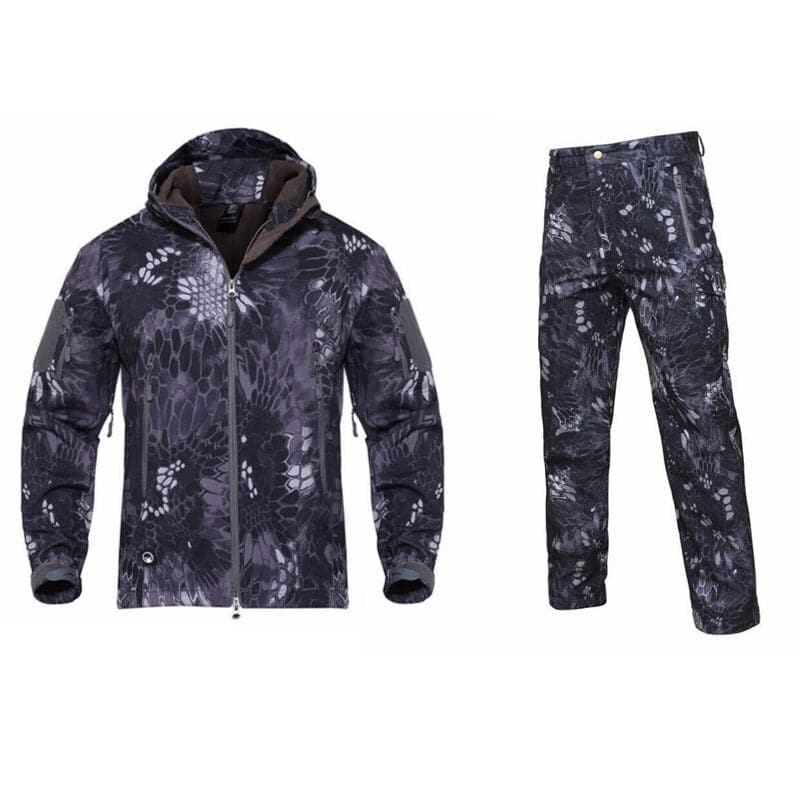 Fishing Suit Tactical Camouflage Fishing Clothing Windproof