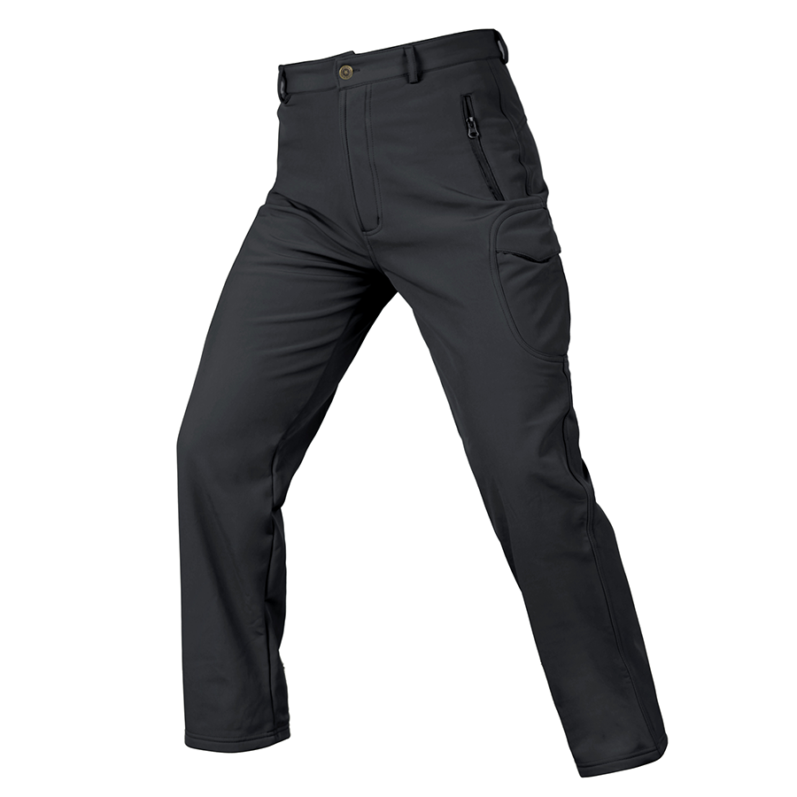 Cheap Men's Winter Fleece Lined Joggers Thermal Trousers Outdoor