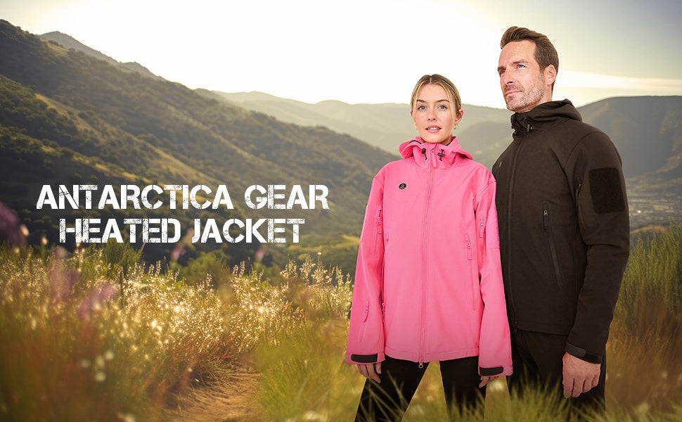 Pink heated jacket clearance