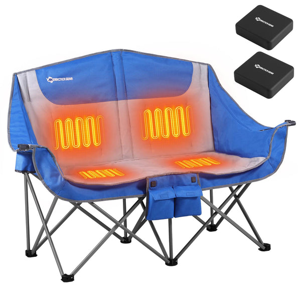 Double folding chair online