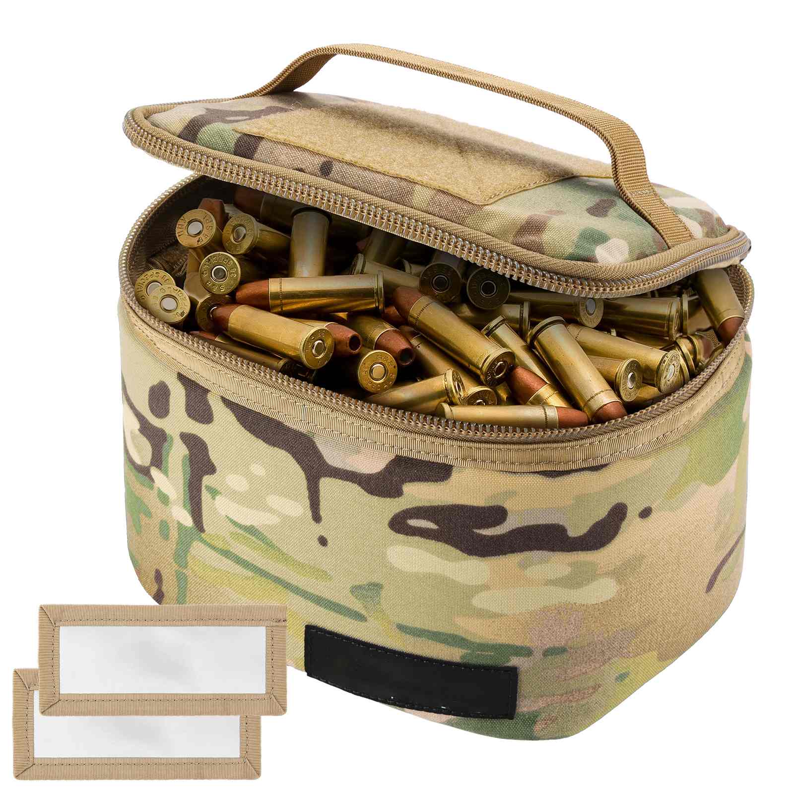 Tactical Ammo Bag, Ammos Transportation Bag for Pistol Rifle and Shotgun Range