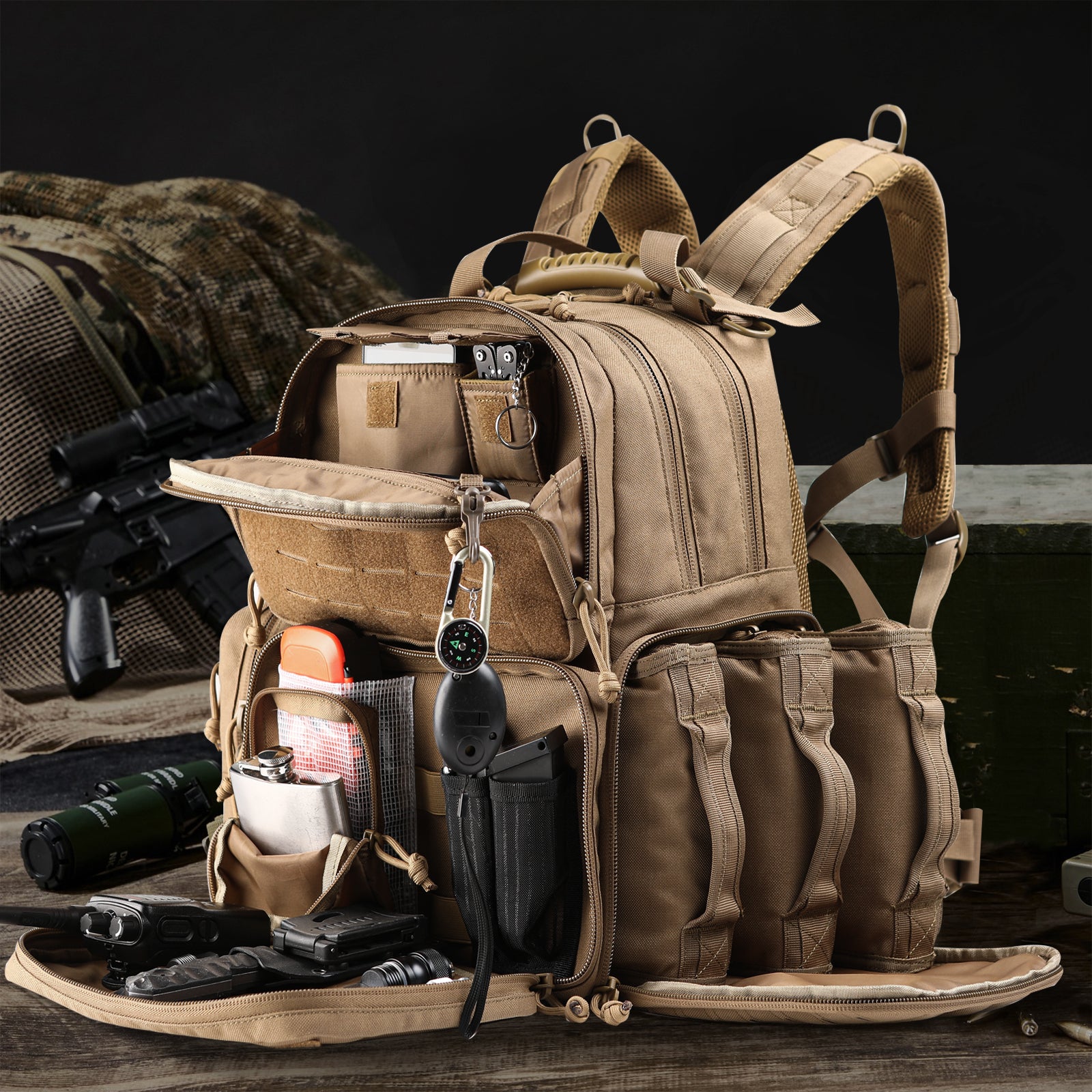 Gps tactical sales range backpack review