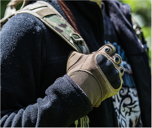 Combat Motorrad Radfahren Training Schießhandschuhe