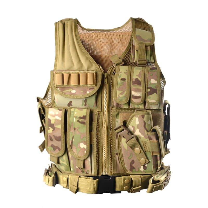 Police Camouflage Military Body Armor Sports Wear Hunting Vest