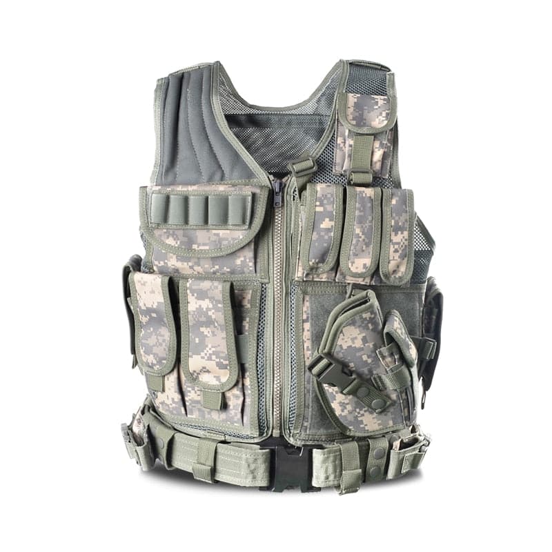 Police Camouflage Military Body Armor Sports Wear Hunting Vest