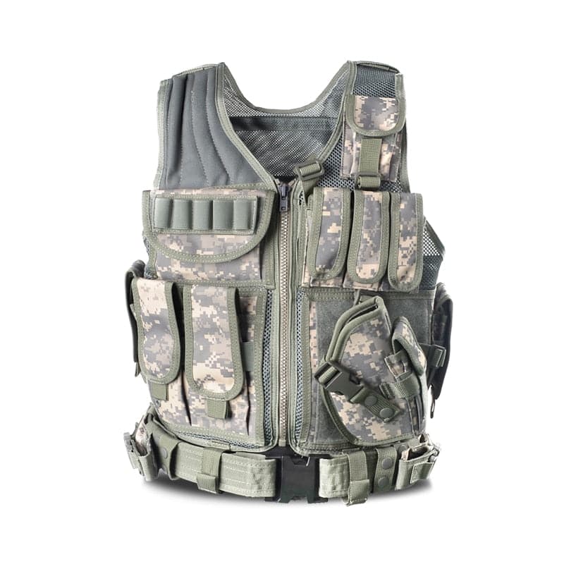 US Army Military Tactical Vest Anti Stab Hard Self-Defense Clothing  Bullet-proof Security Equipment Men Tactical Vest Bulletproof Vest  Mountaineering Vest 13 Color