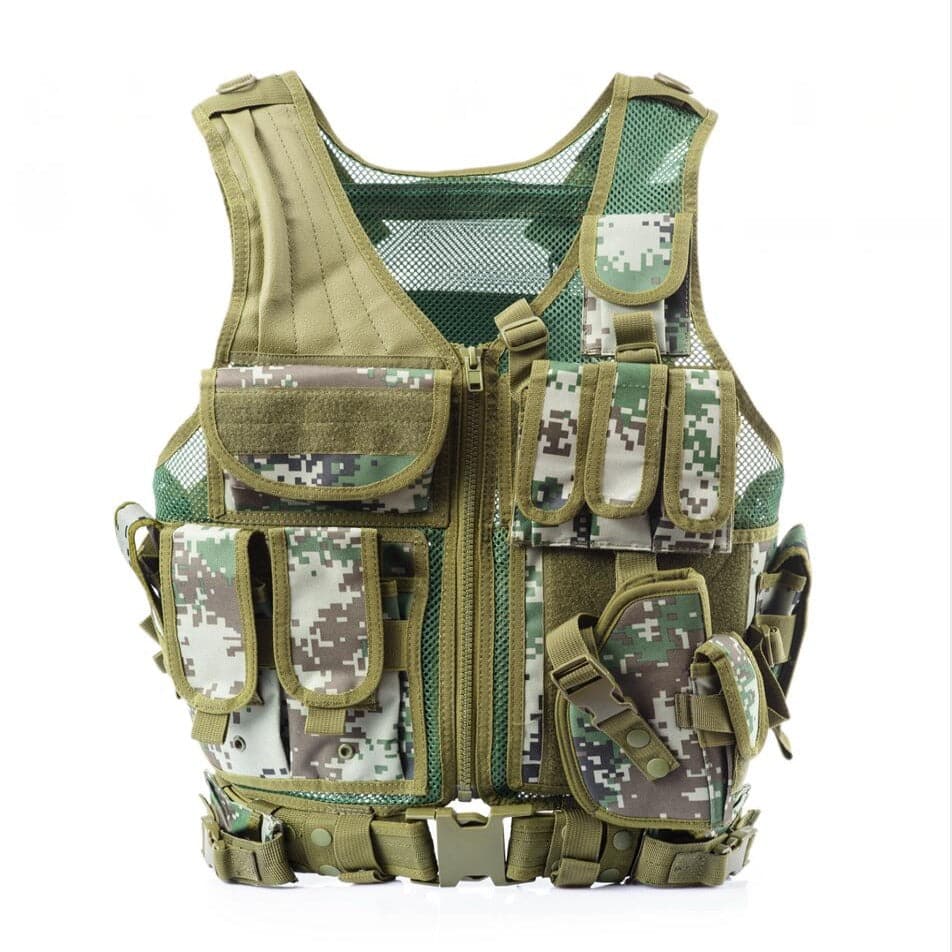 Police Camouflage Military Body Armor Sports Wear Hunting Vest