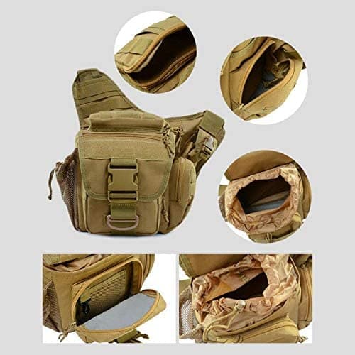 Tactical Military Outdoor Sports Camera Messenger Bag