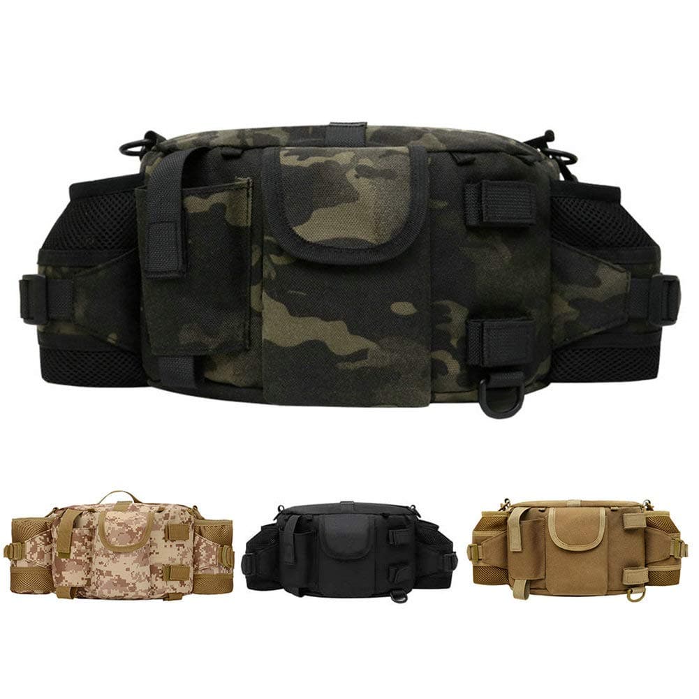 Tactical Fanny Pack: Waterproof Waist Bag Pack For Fishing