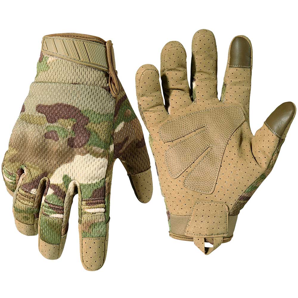 Touch Screen Outdoor Climbing Riding Army Combat Gloves