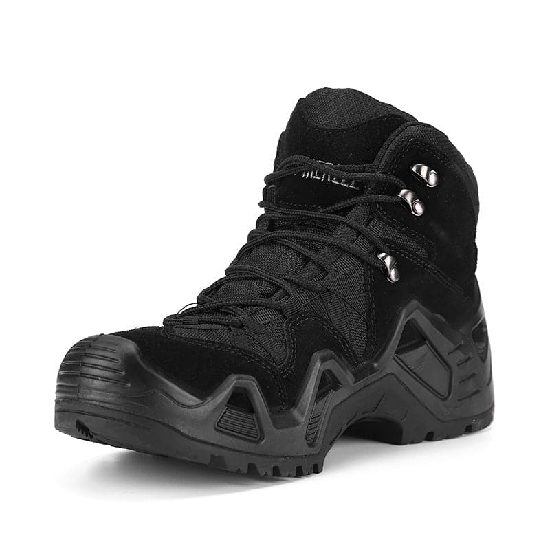 Trekking Waterproof Rubber Outsole Hiking Combat Boots