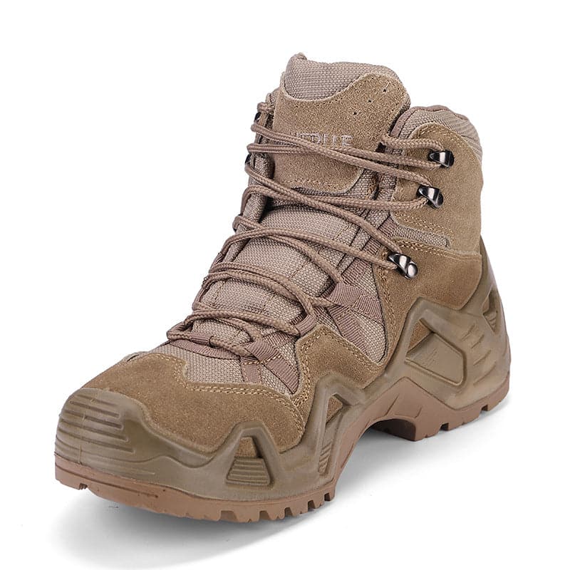 Trekking Waterproof Rubber Outsole Hiking Combat Boots