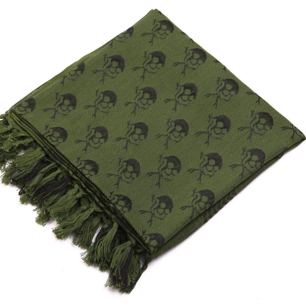 Keffiyeh Head Neck Scarf Wrap Summer Skull Turban