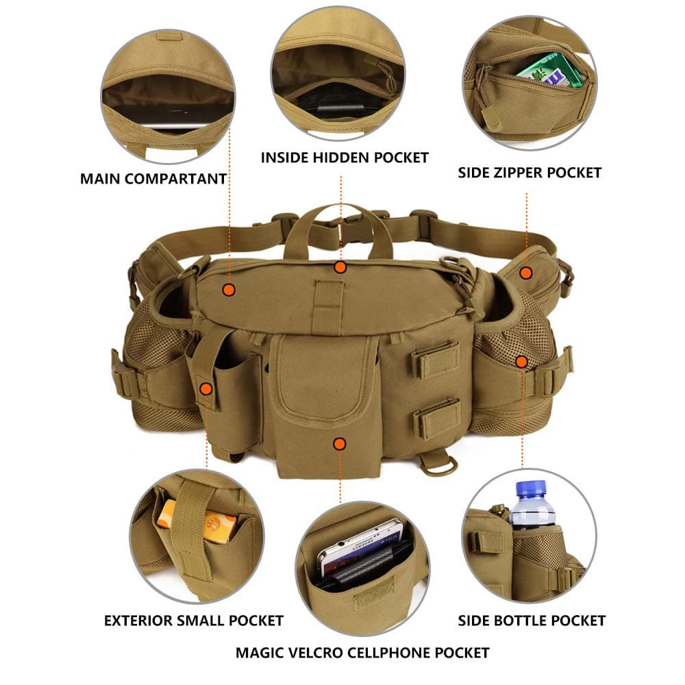 Antarctica Tactical Sling Bag Military Range Rover Shoulder Bag –  ANTARCTICA Outdoors