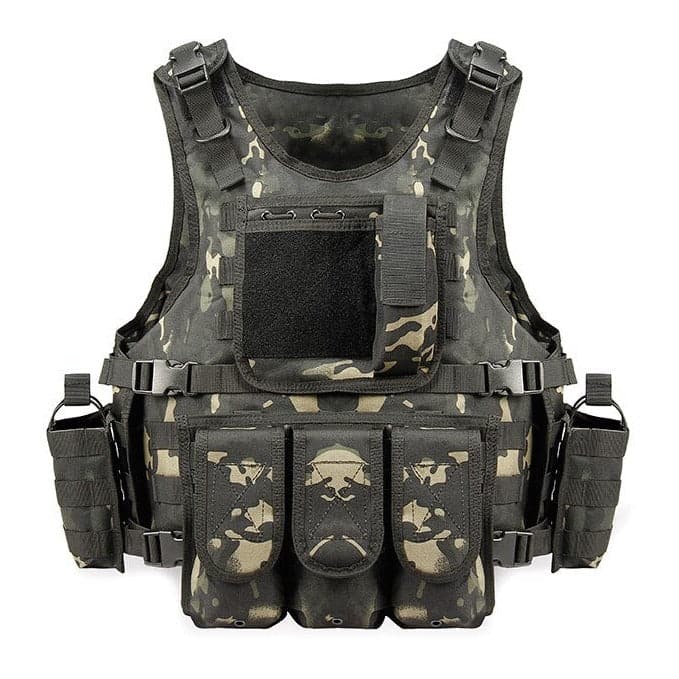 Camouflage Body Armor Army Molle police bulletproof Wear – ANTARCTICA  Outdoors