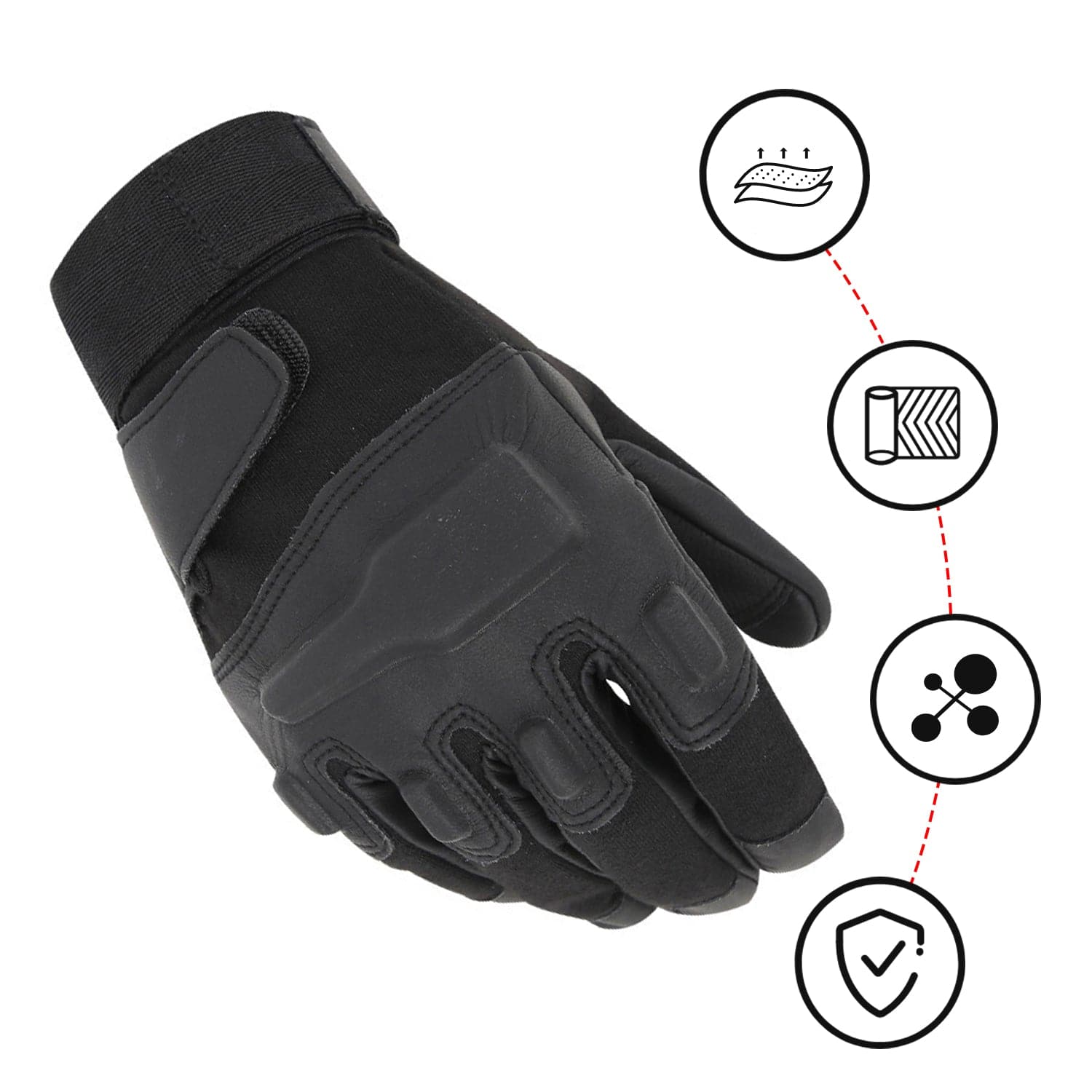 Tactical Combat Gloves For Outdoor Motorcycle Cycling