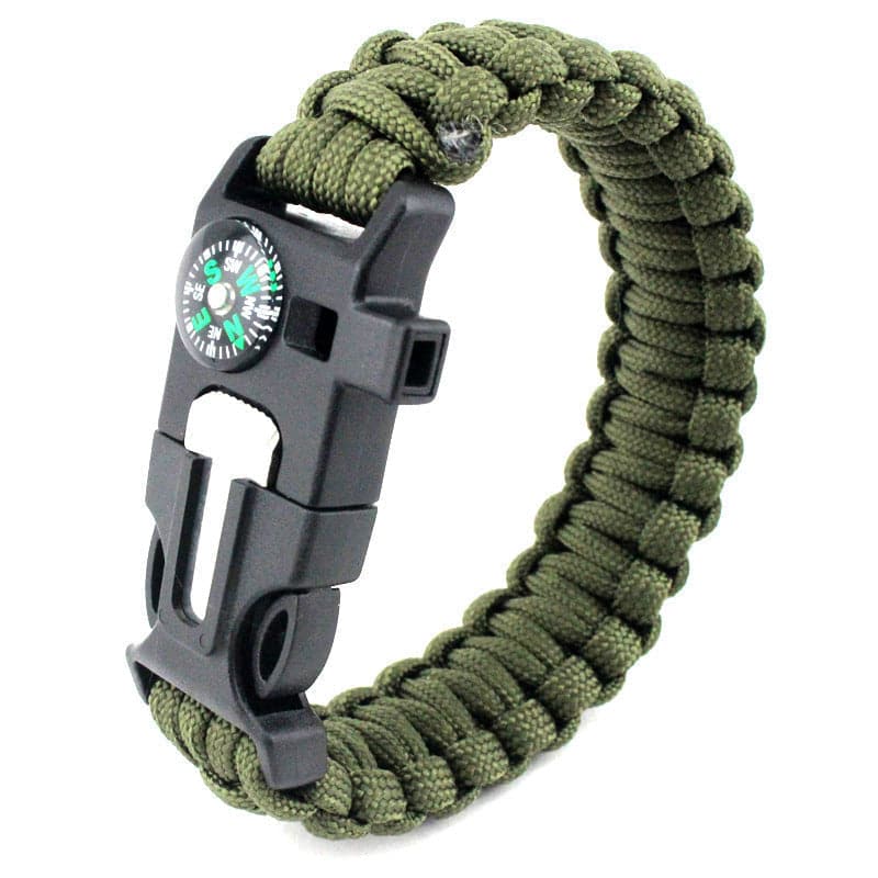 5 In 1 Tactical Movement Paracord Survival Bracelet